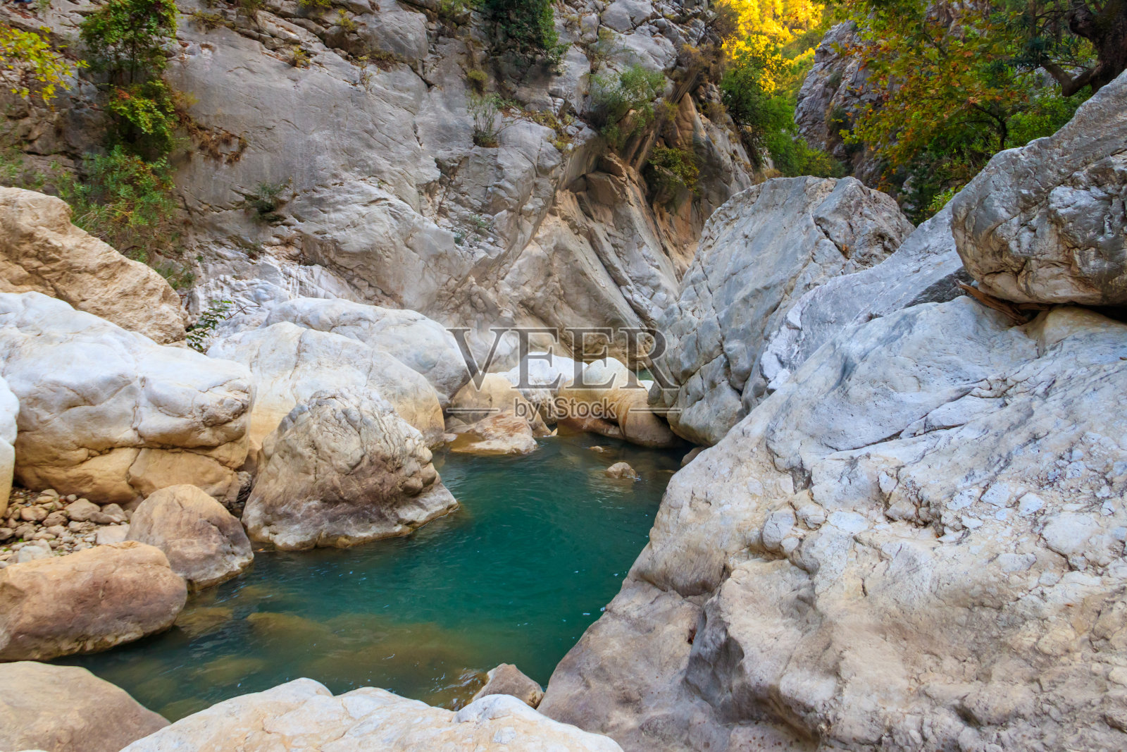 土耳其安塔利亚省的戈伊努克峡谷照片摄影图片
