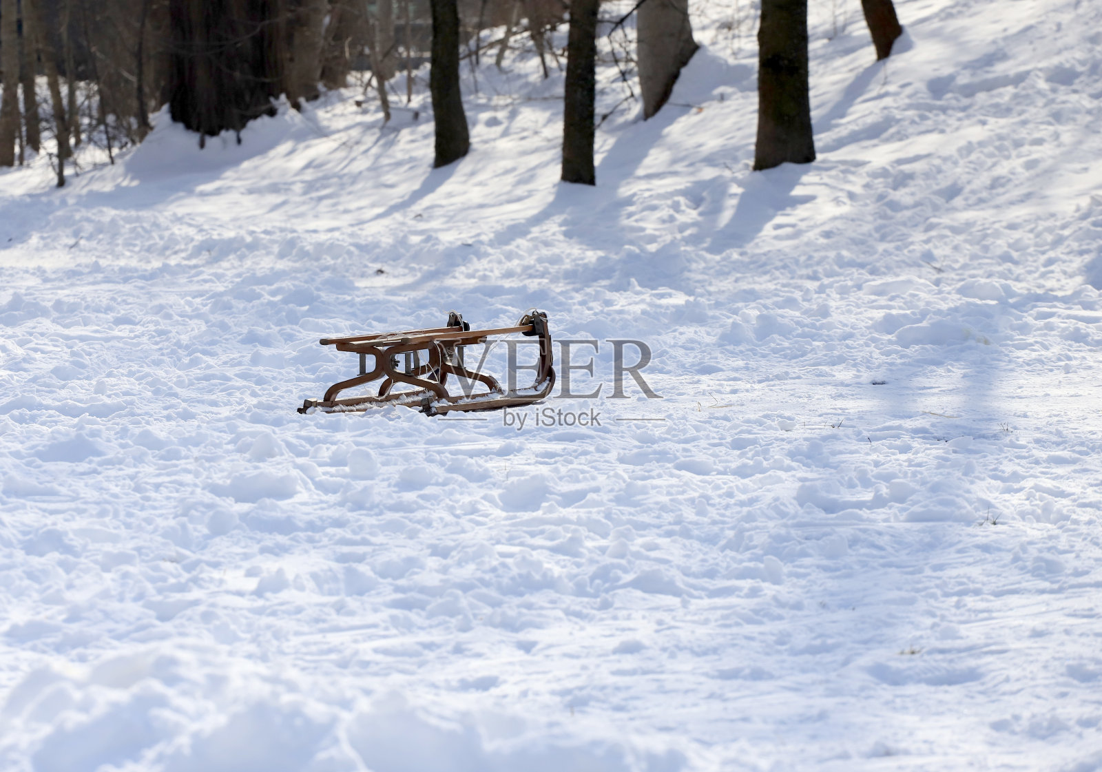 雪橇或雪撬照片摄影图片