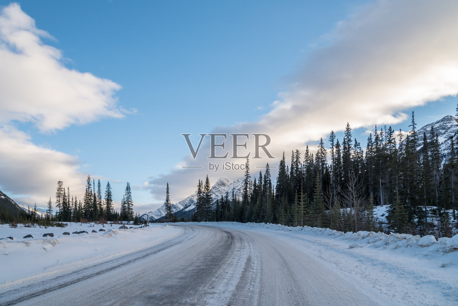 冬季的卡纳那斯基郡照片摄影图片