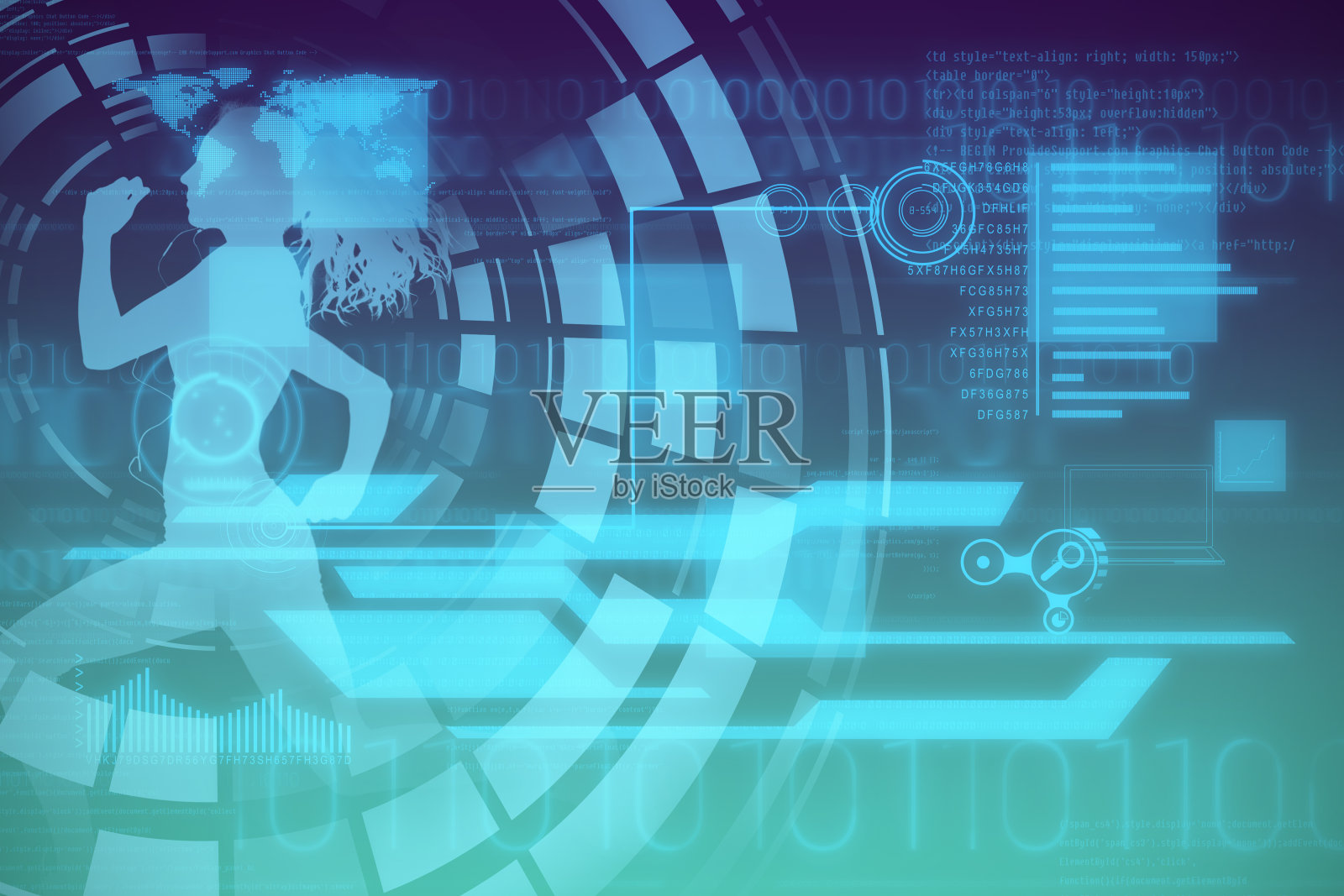 黑人和白人女性跑步者照片摄影图片