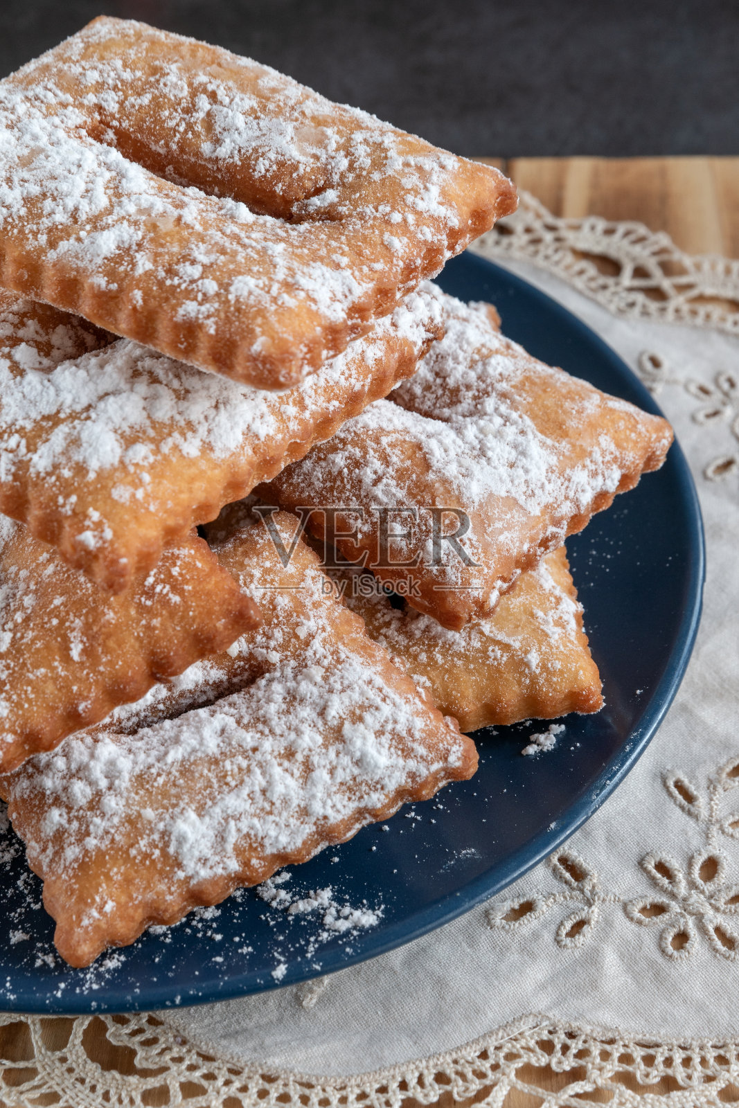 自制的法式甜墨维尔照片摄影图片