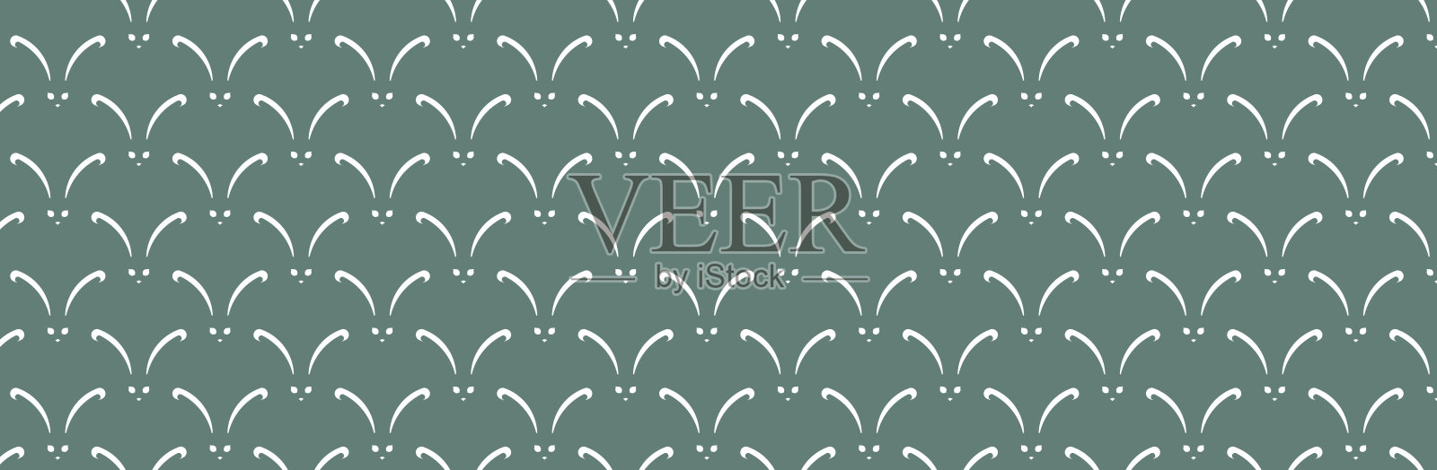 复活节兔子插画图片素材