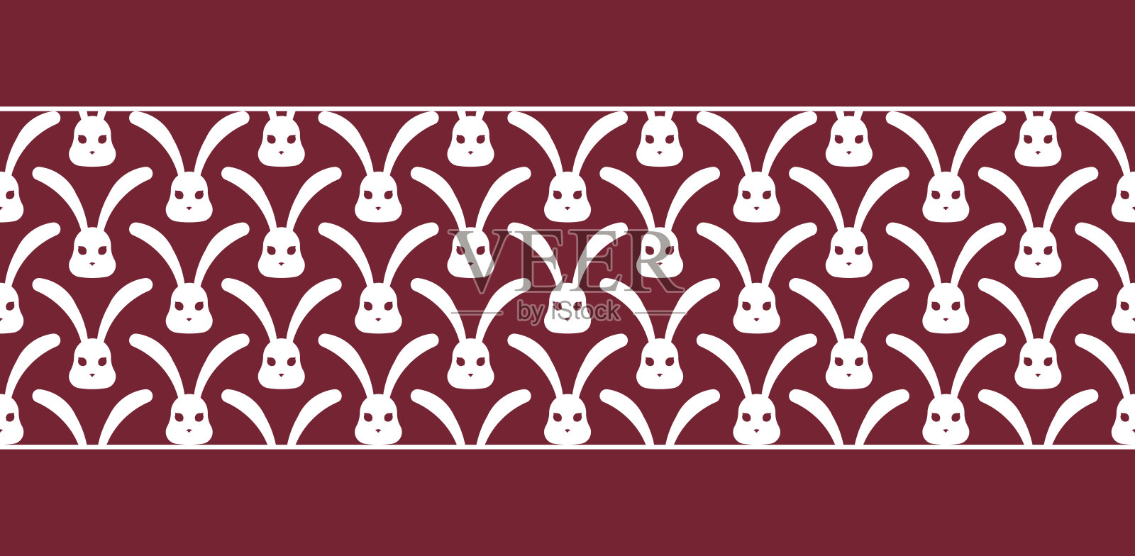 复活节兔子插画图片素材