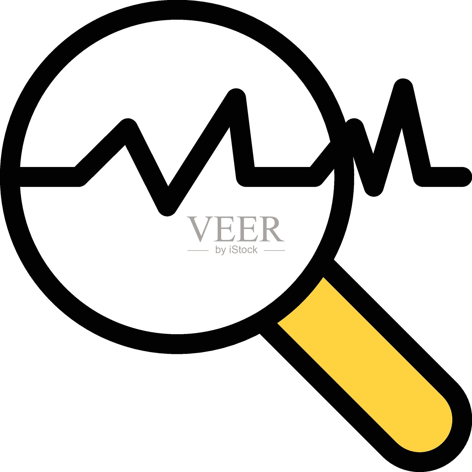 脉冲插画图片素材