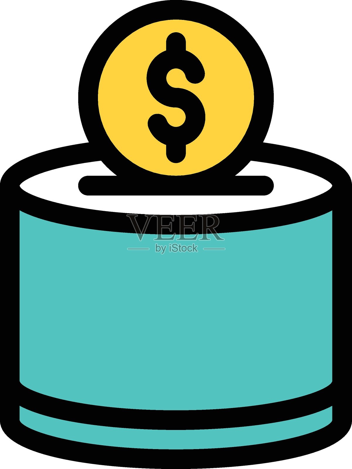 美元插画图片素材