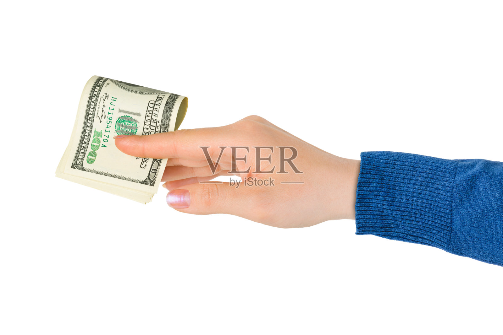 手把钱照片摄影图片