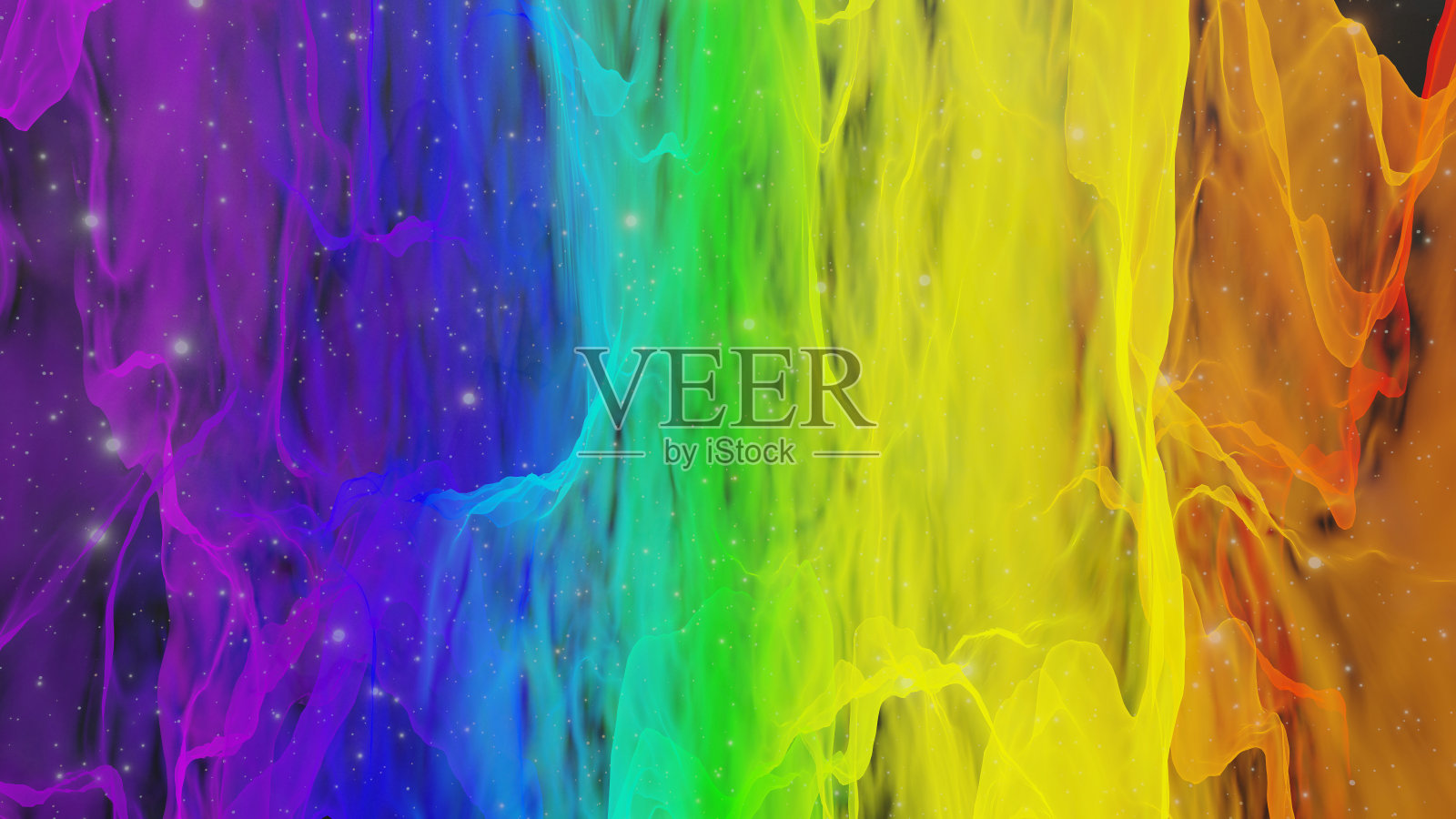 垂直彩色星云波纹照片摄影图片
