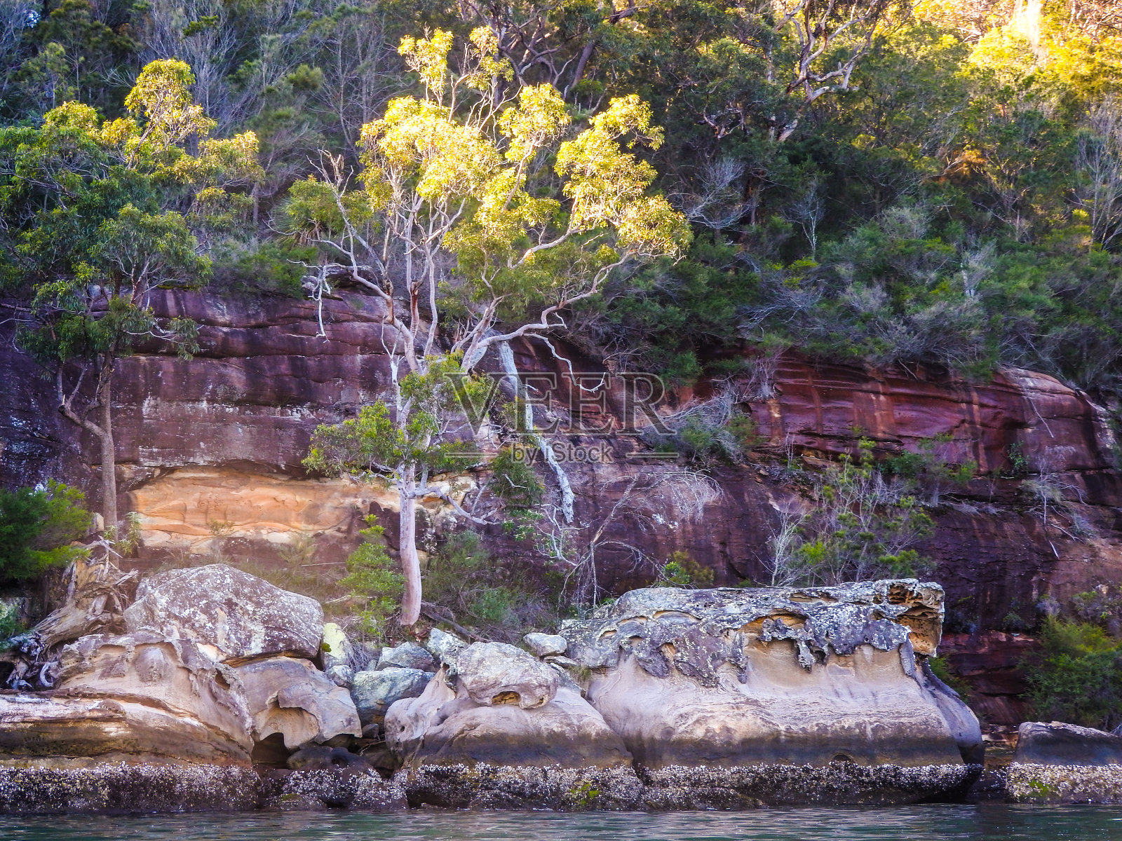 Hawkesbury河。、新南威尔士、澳大利亚照片摄影图片
