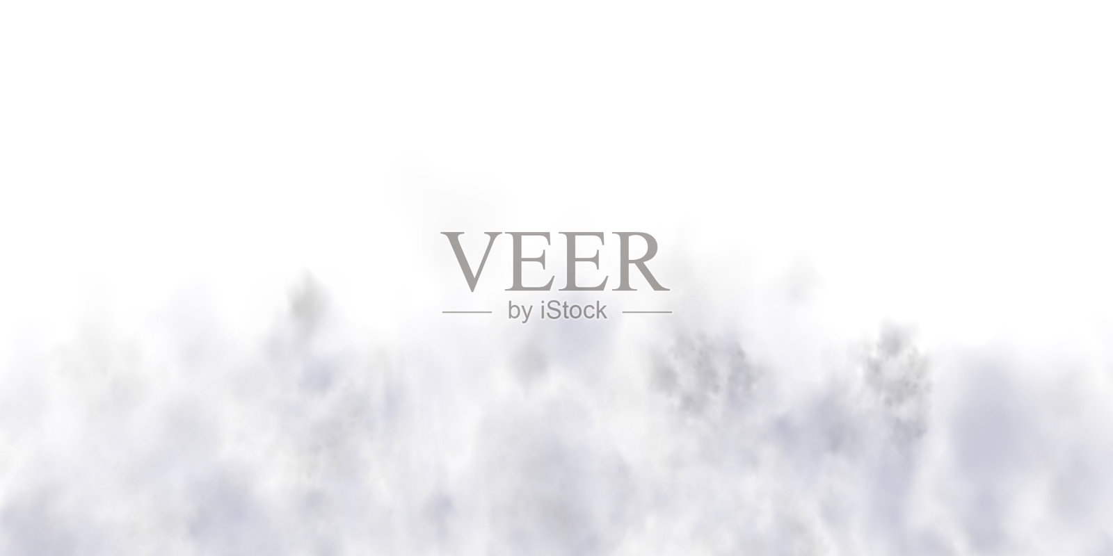 雾或烟隔离透明特效。白色矢量云，雾或烟雾背景。PNG。插画图片素材