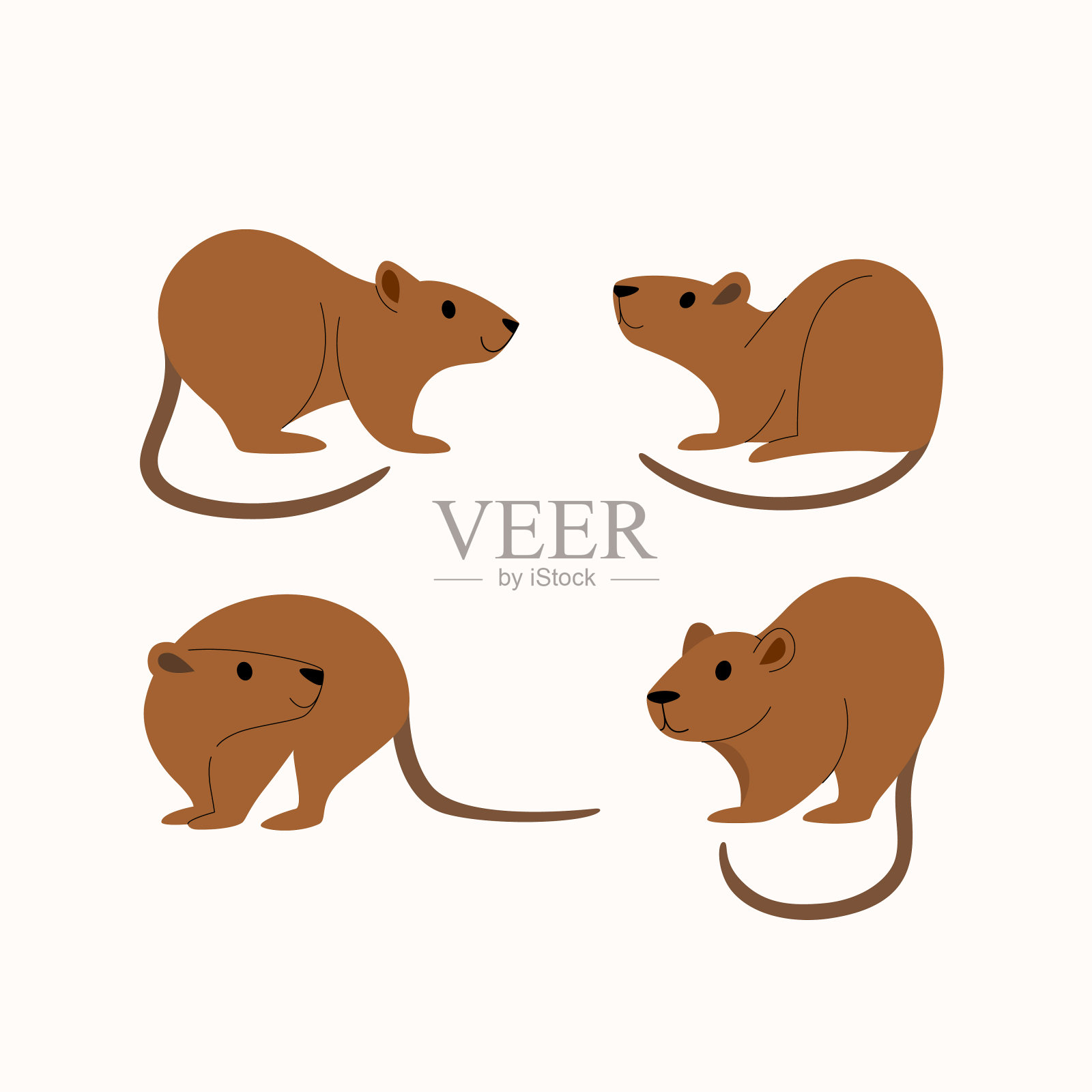 动物插画图片素材