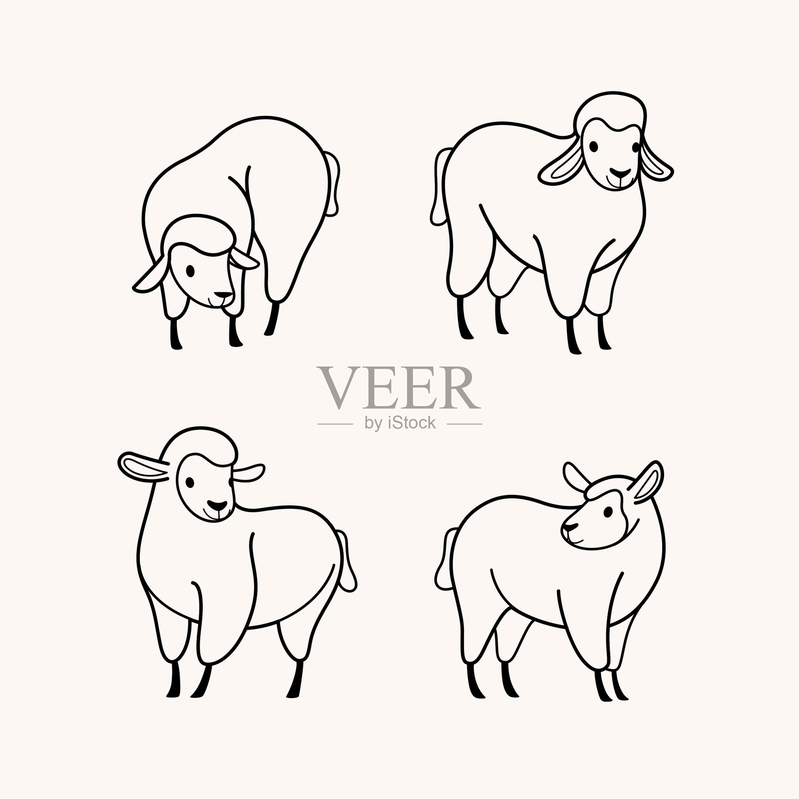 动物插画图片素材