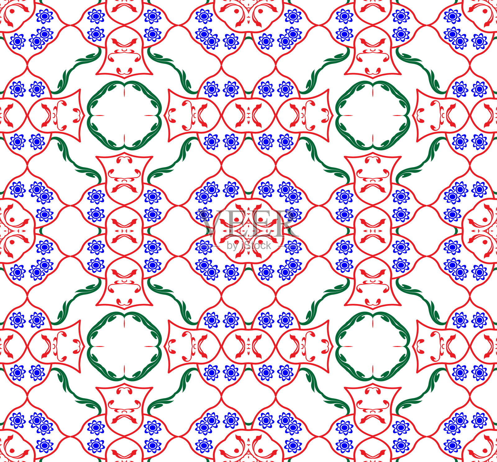 图案墙全帧拍摄插画图片素材