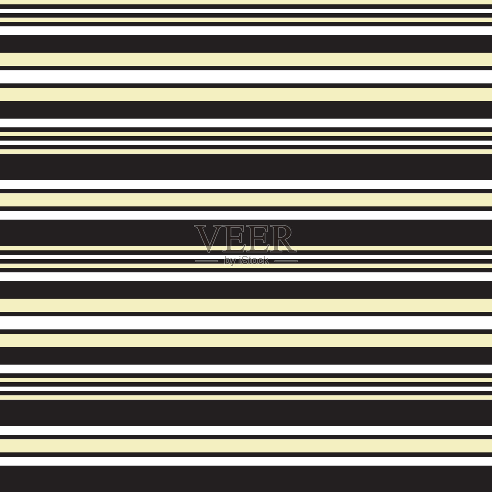 黄色条纹无缝图案背景中插画图片素材