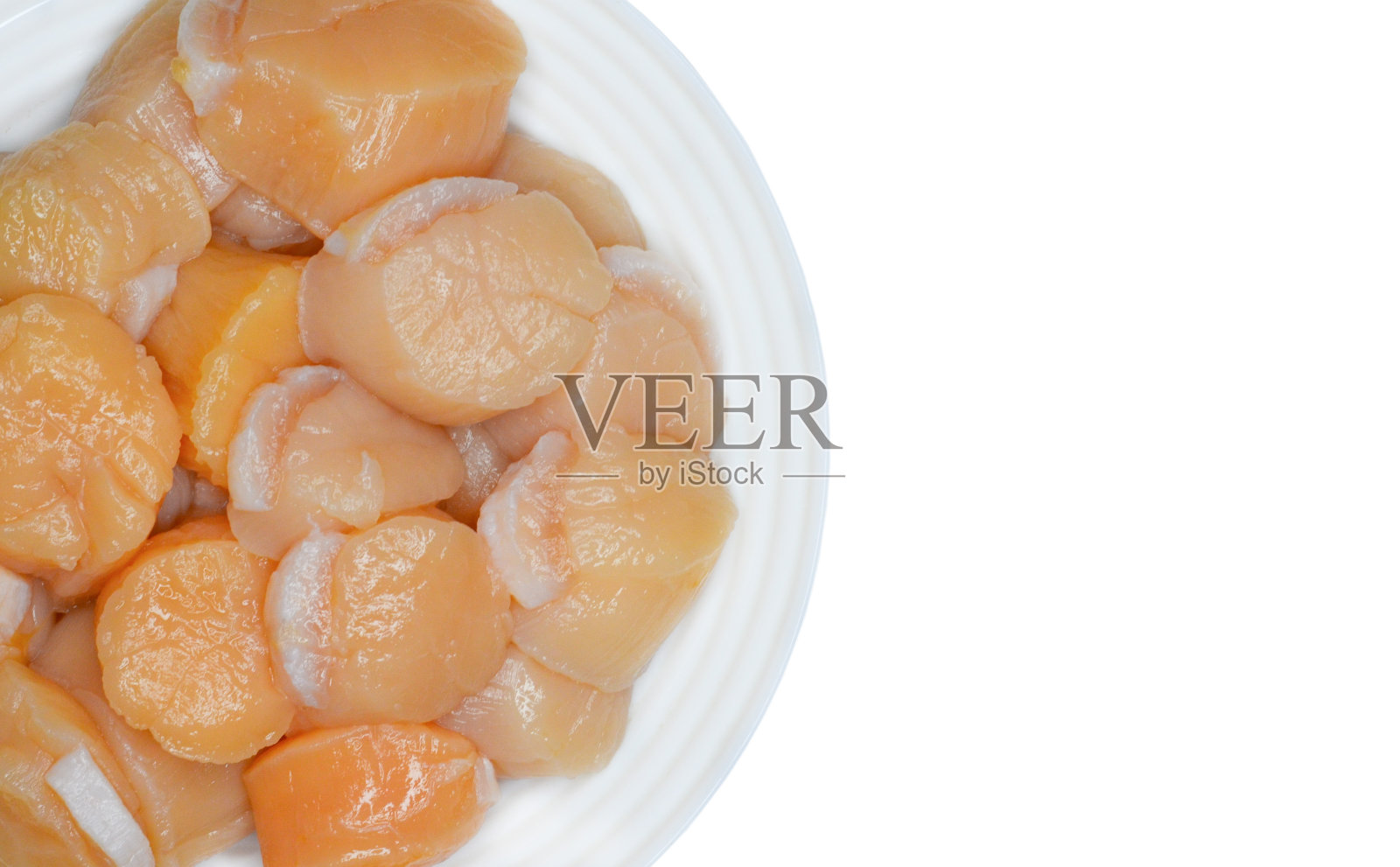 扇贝健康生食照片摄影图片