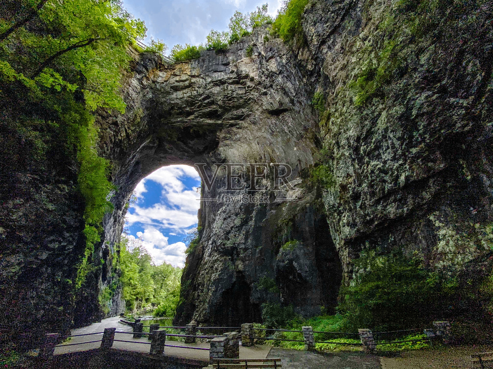 天然桥照片摄影图片