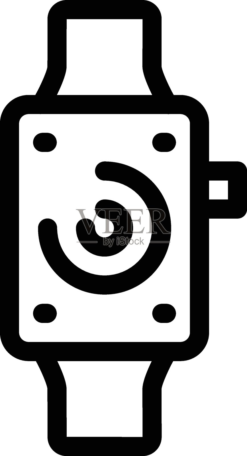 智能手表插画图片素材