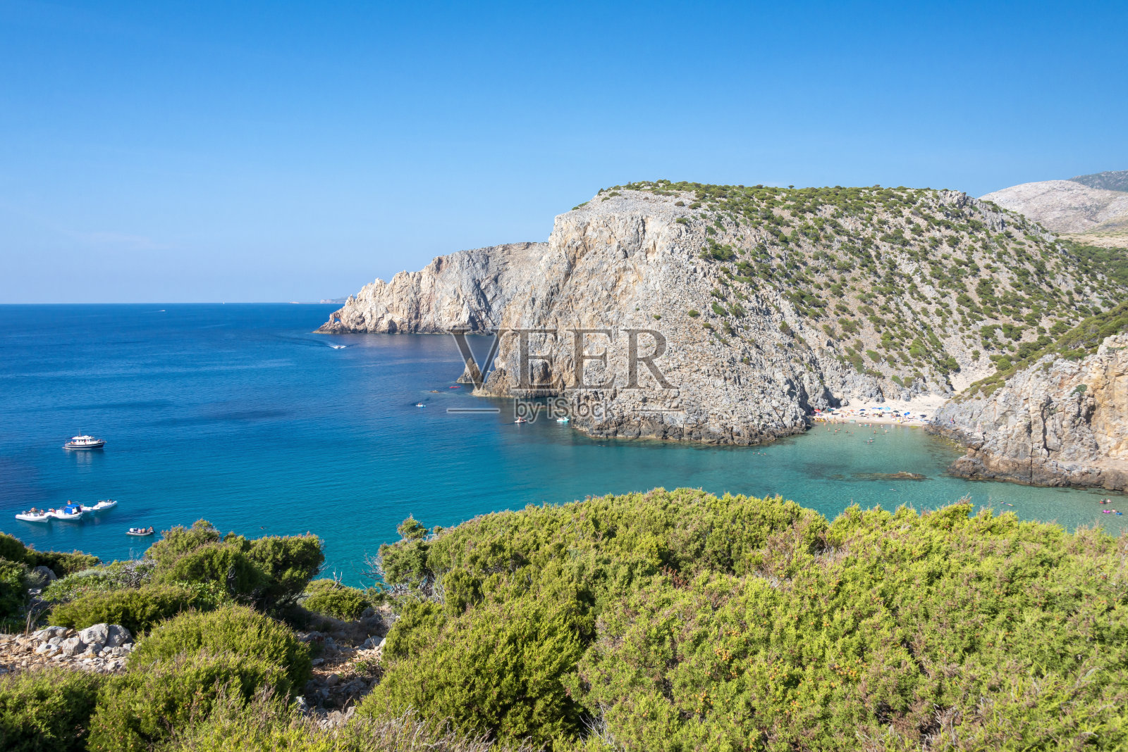 卡拉德梅蒂卡海滩清澈的热带海水照片摄影图片