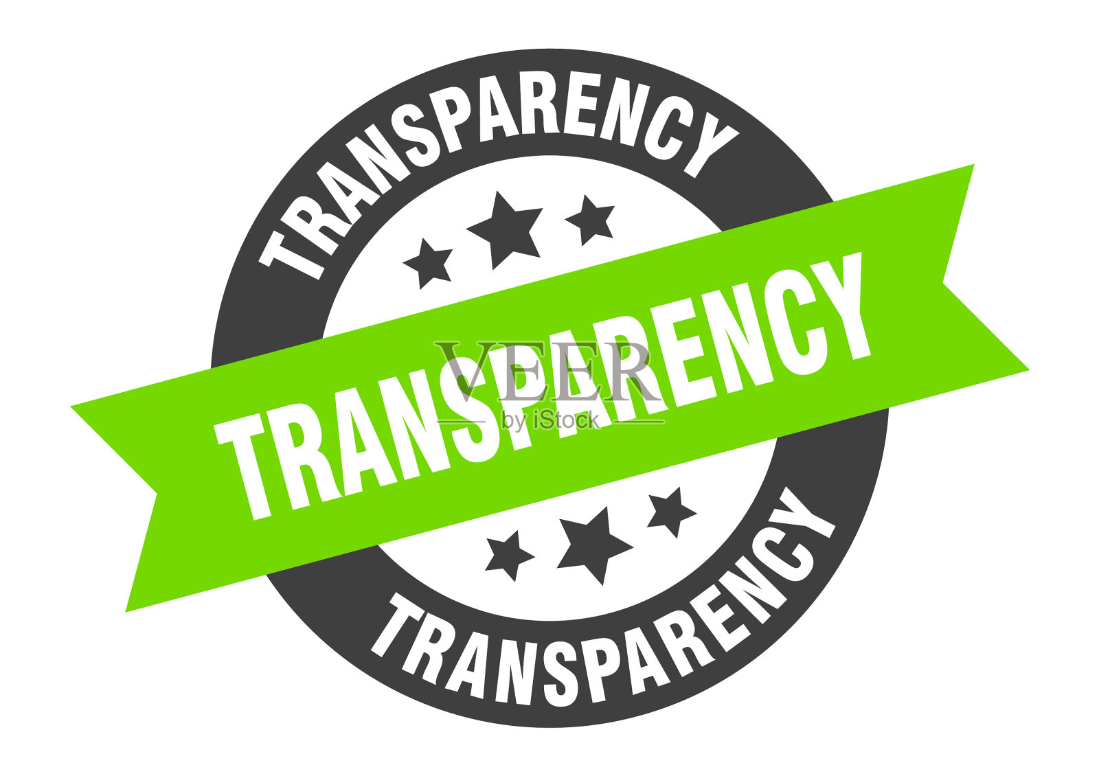 透明标志圆丝带贴纸孤立插画图片素材