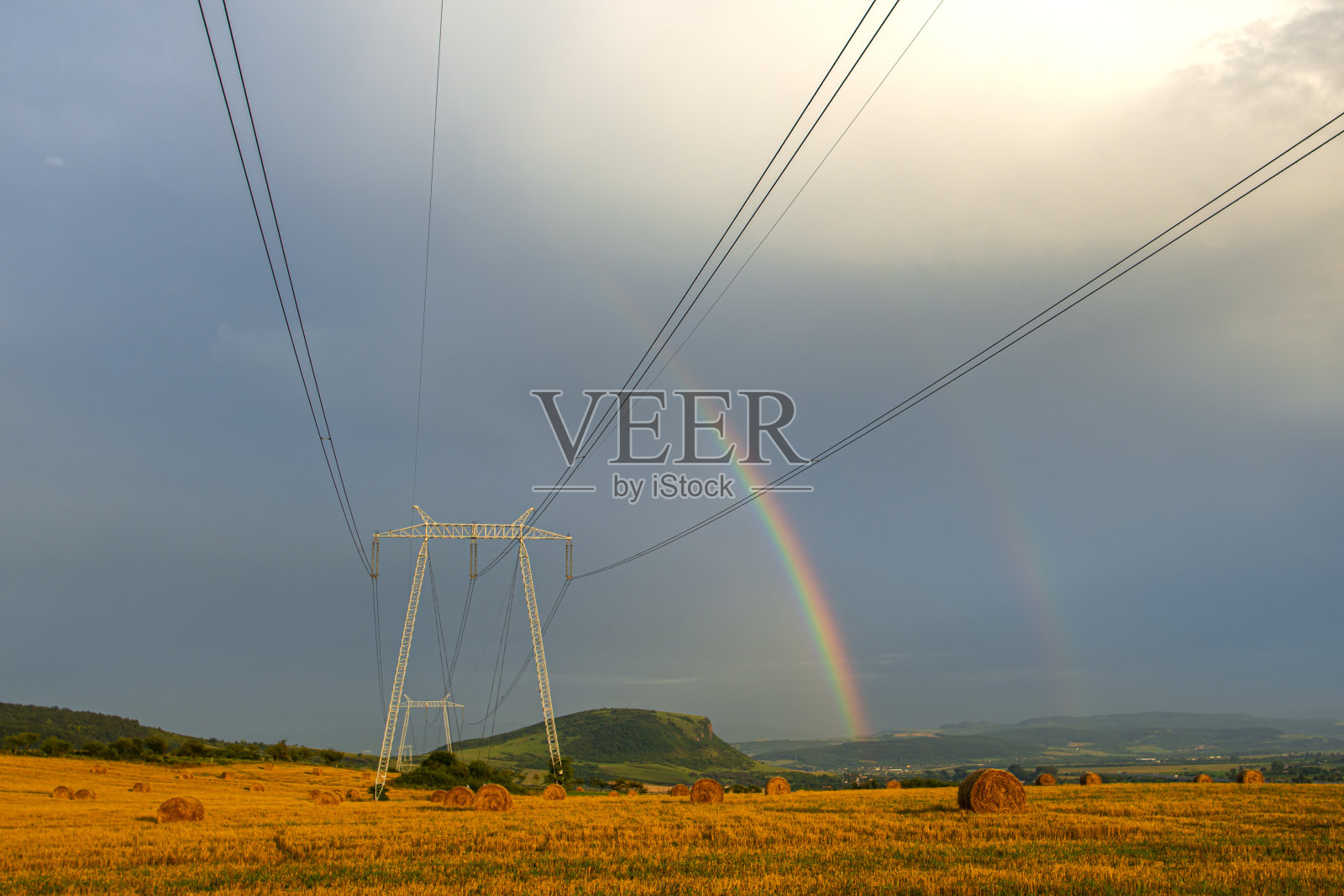 神奇的彩虹照片摄影图片