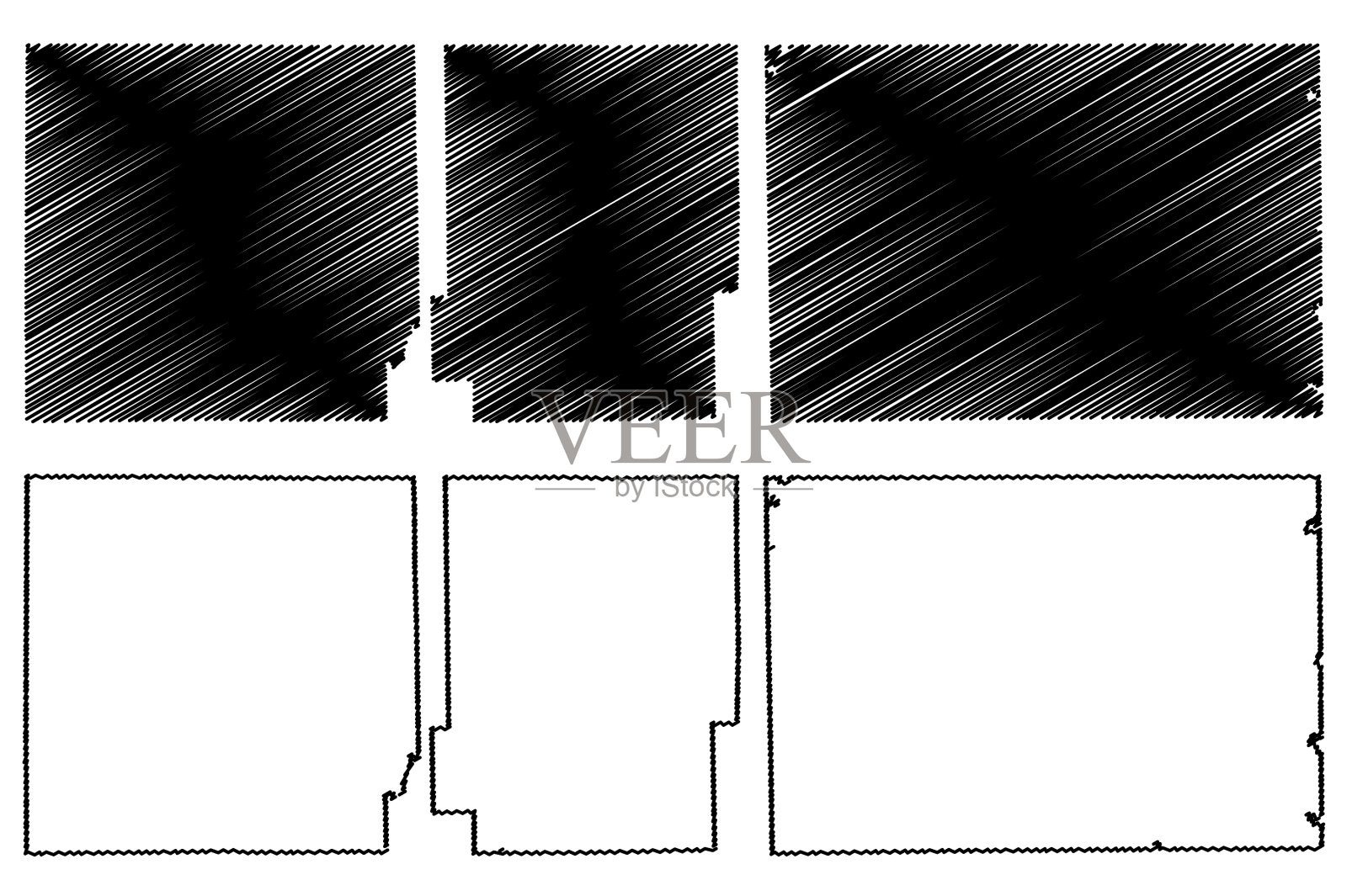 劳伦斯拉格朗日和科修斯科县印第安纳州插画图片素材