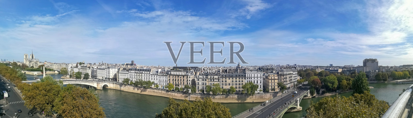 巴黎全景照片摄影图片