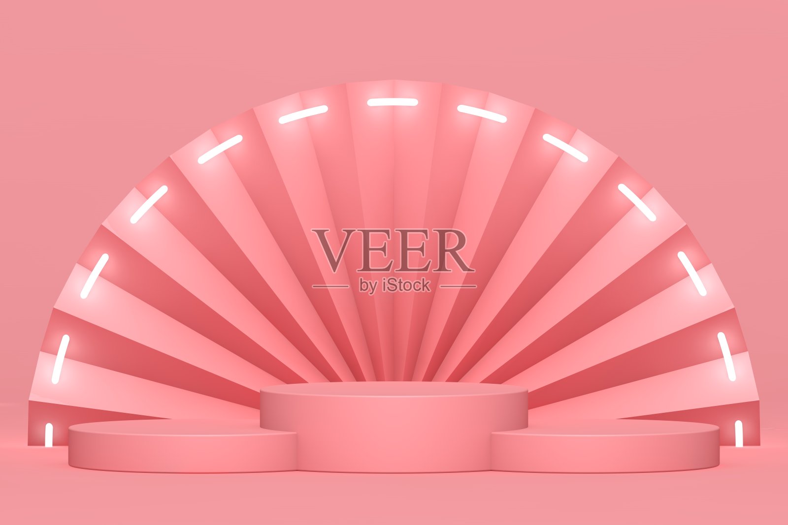 现代3D抽象背景平台的产品展示照片摄影图片