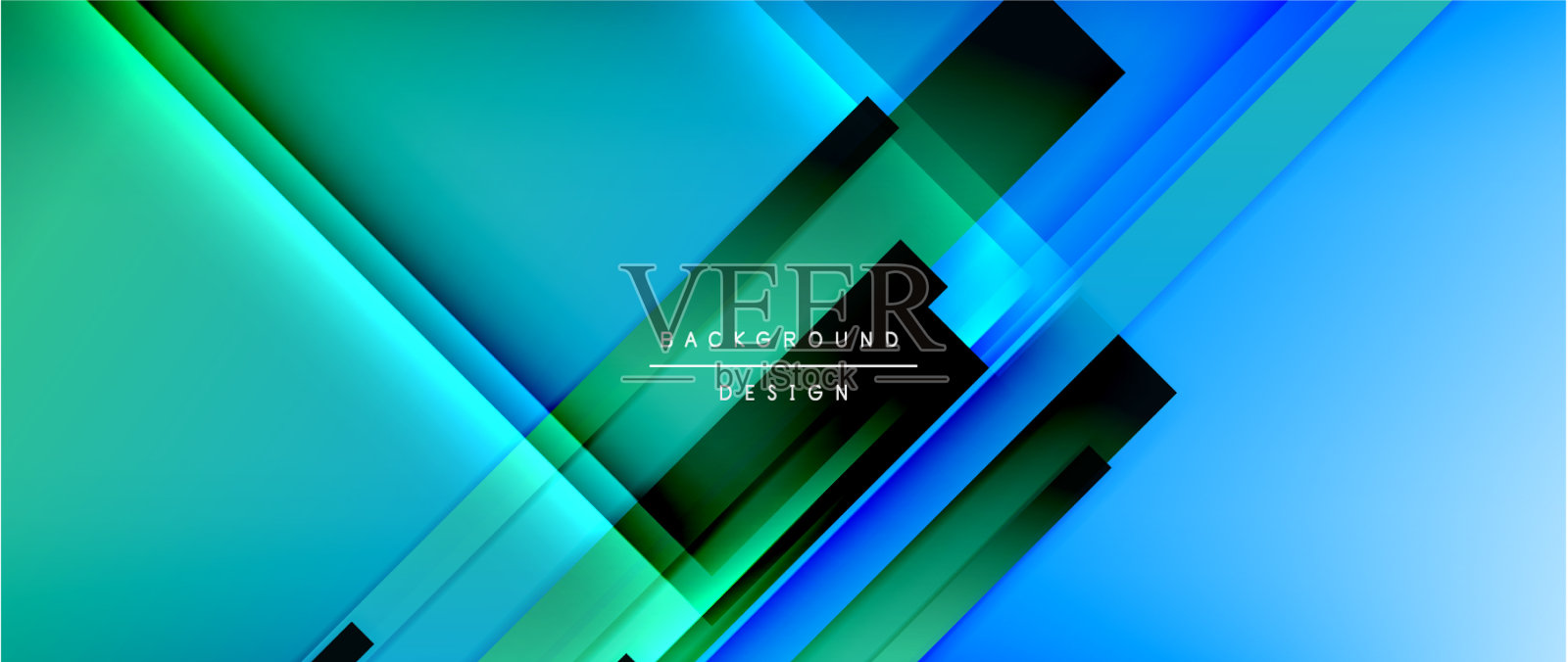 动态线条上的流体颜色梯度流行插画图片素材