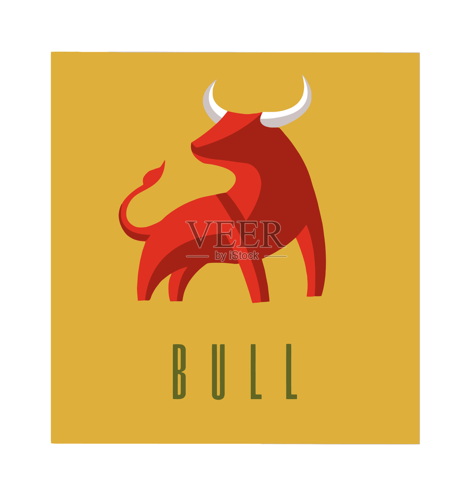 红牛插画图片素材