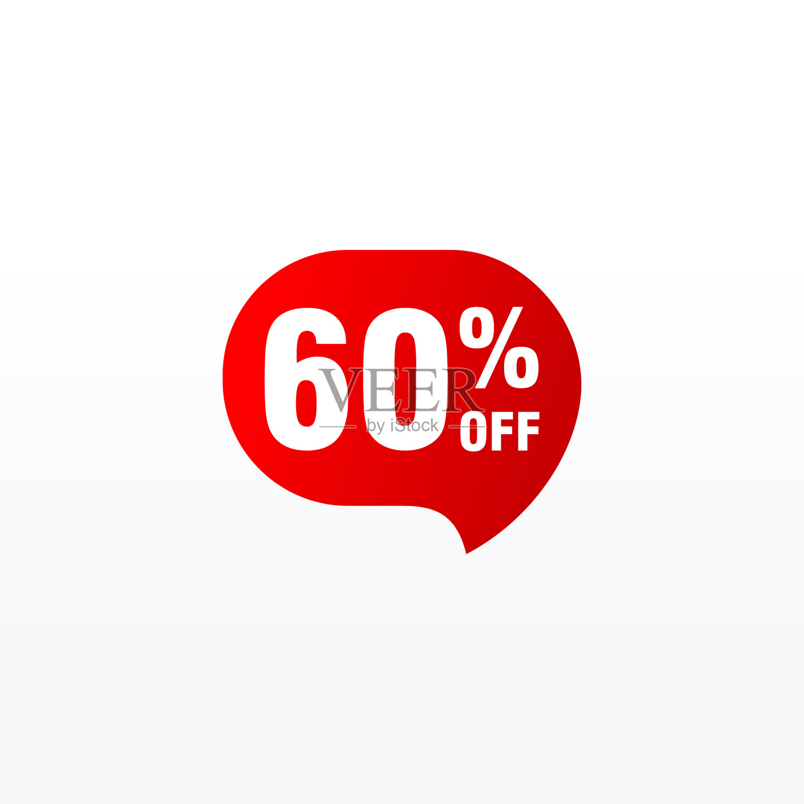 60个折扣销售徽章用于标签贴纸设计元素图片