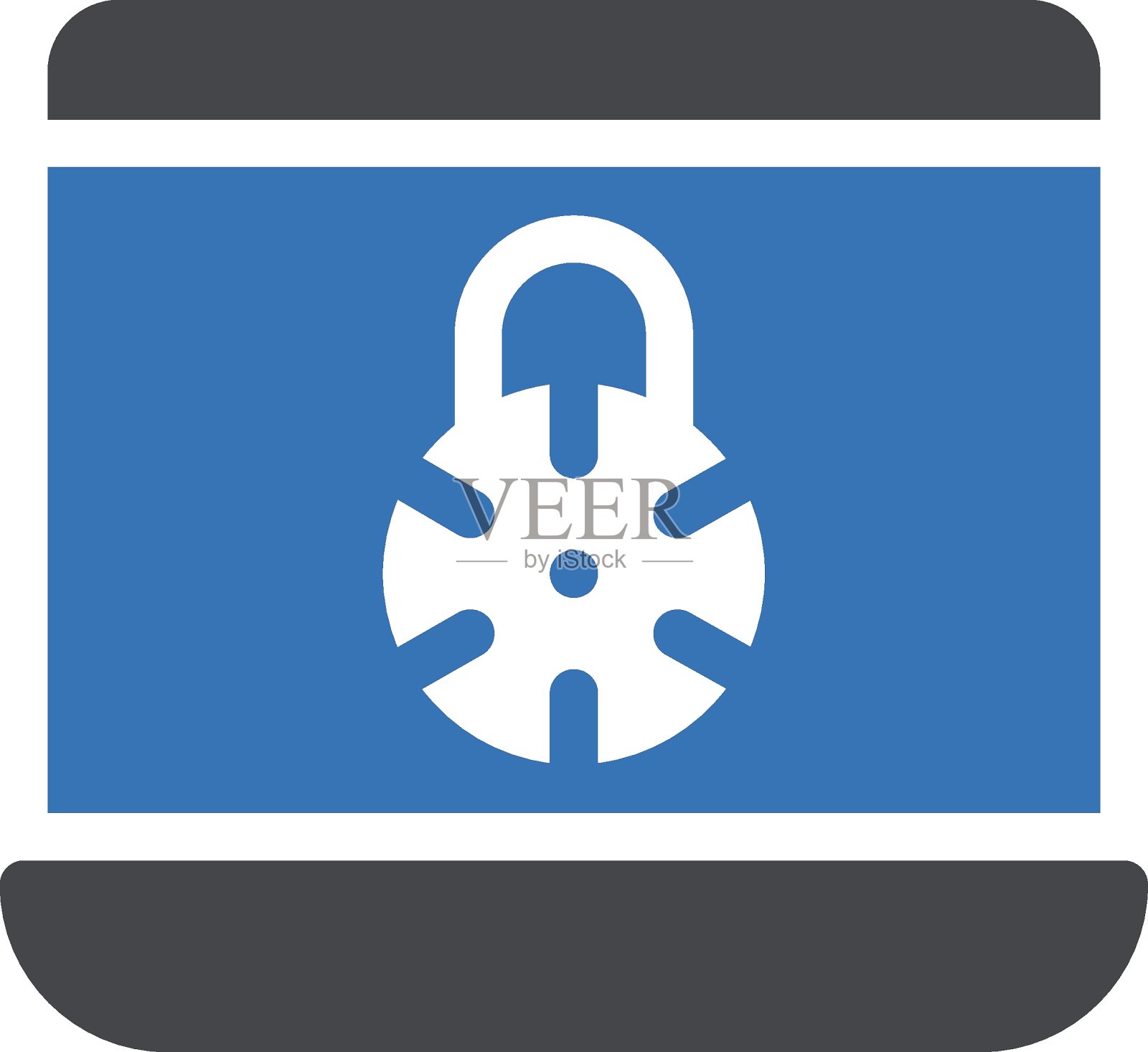 锁插画图片素材