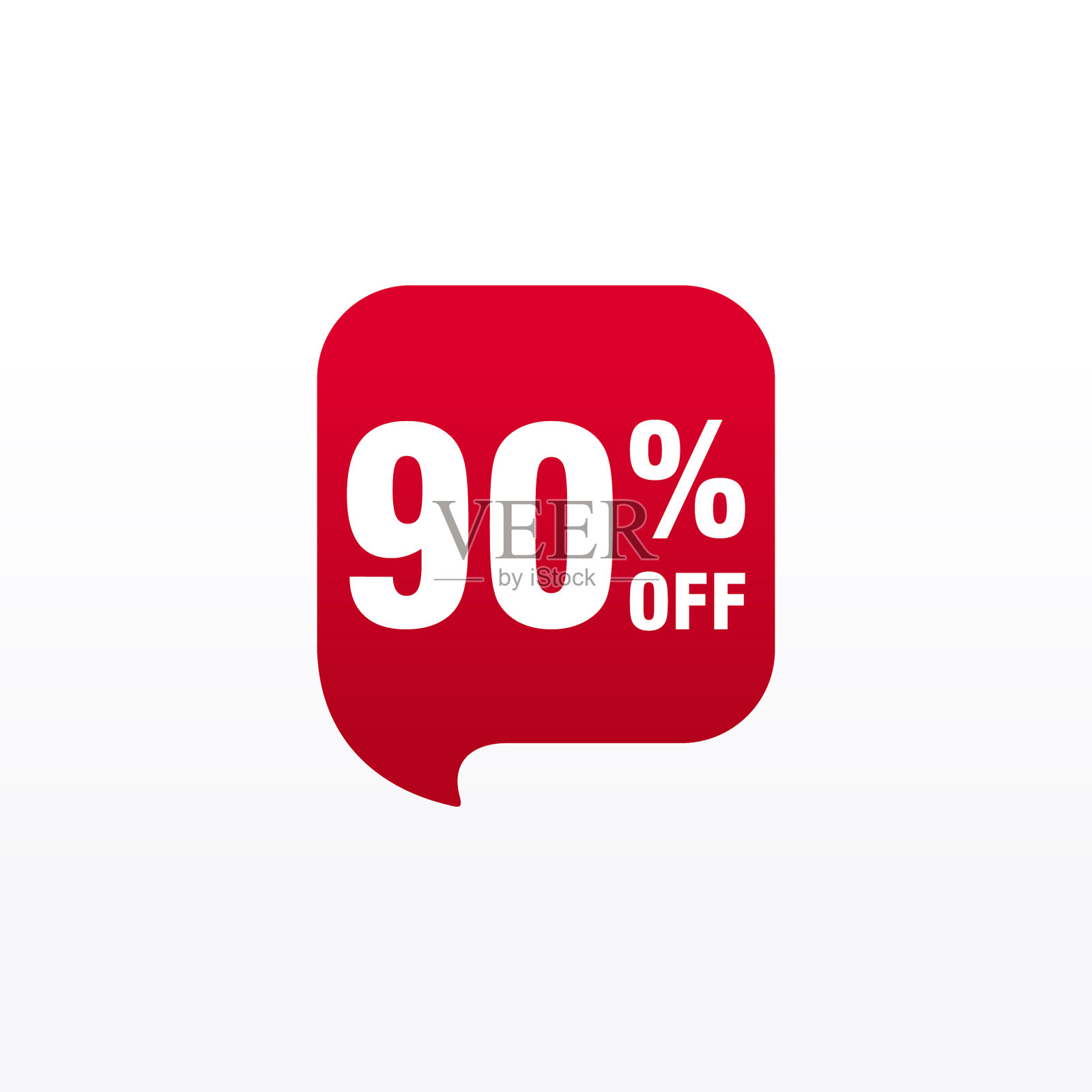 90个折扣销售徽章用于标签贴纸设计元素图片