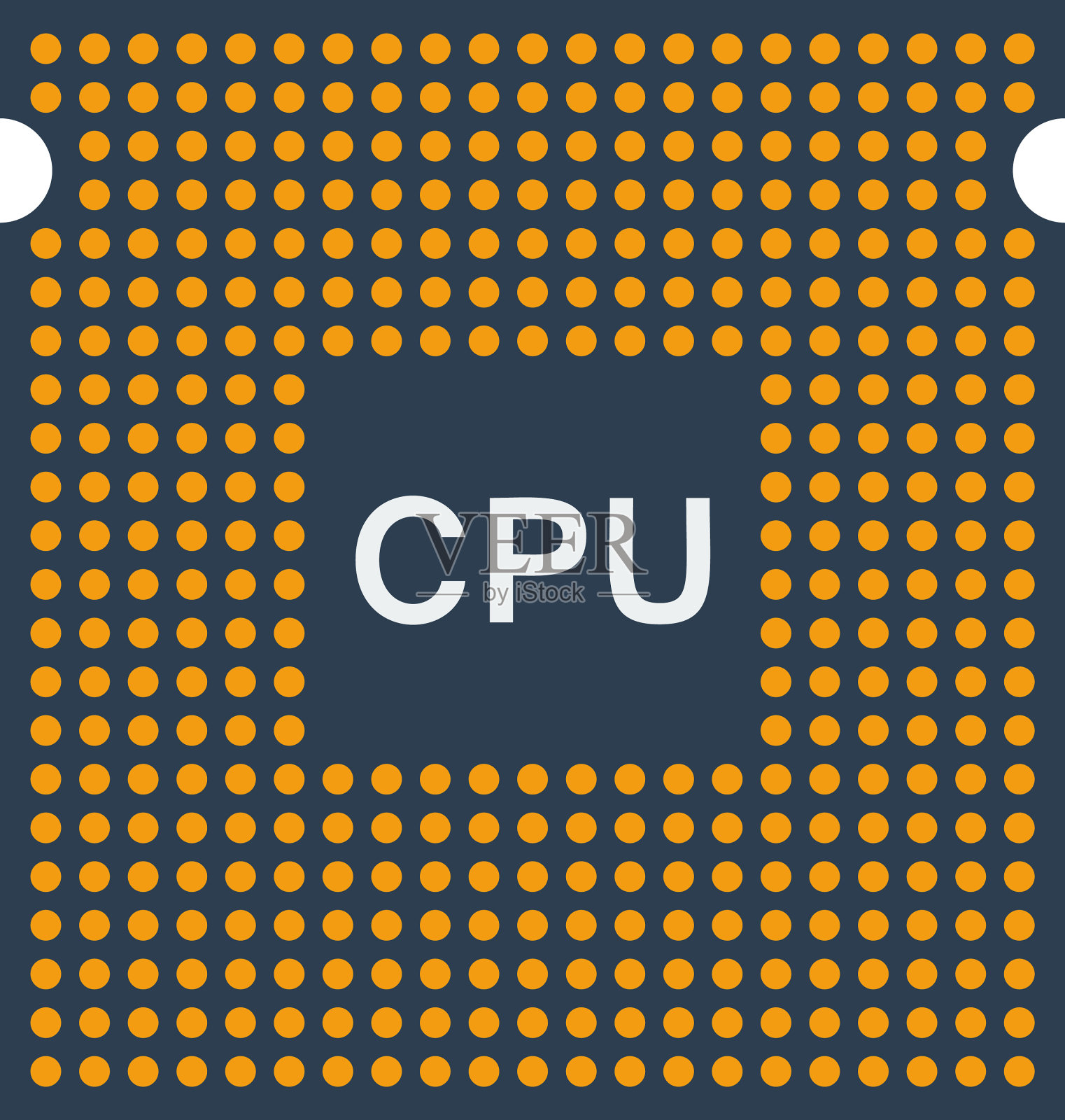 cpu图标插画图片素材