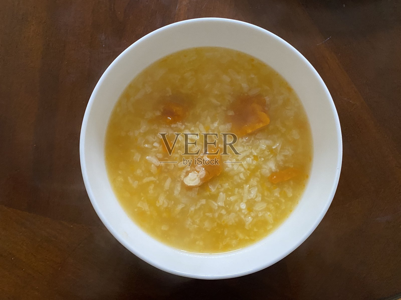 粥和南瓜照片摄影图片