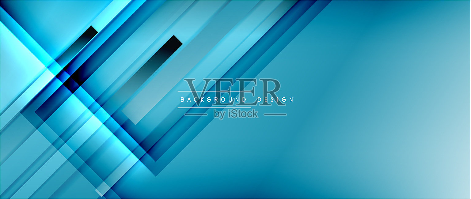 动态线条上的流体颜色梯度流行设计模板素材