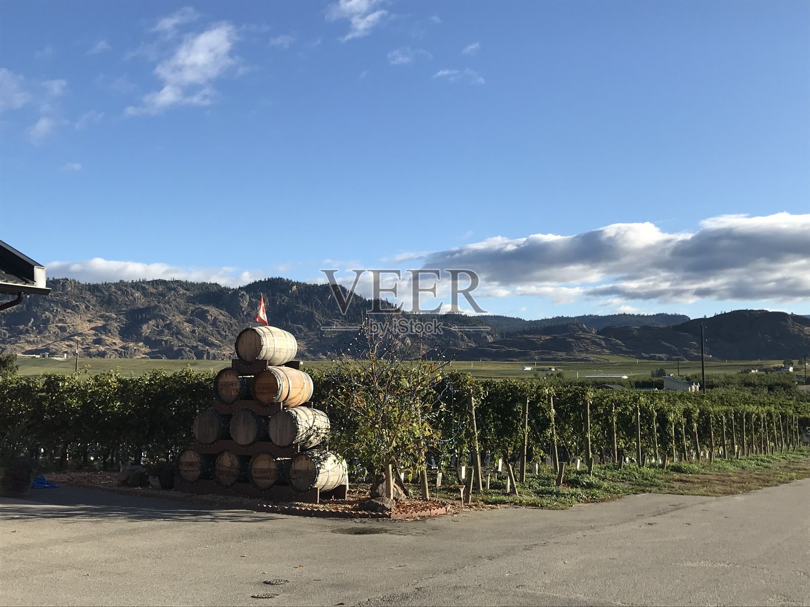 奥肯那根谷奥利弗的酿酒厂照片摄影图片