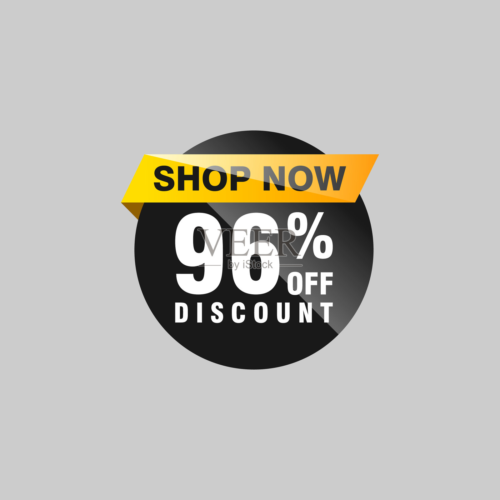 96个折扣销售徽章用于标签贴纸设计元素图片