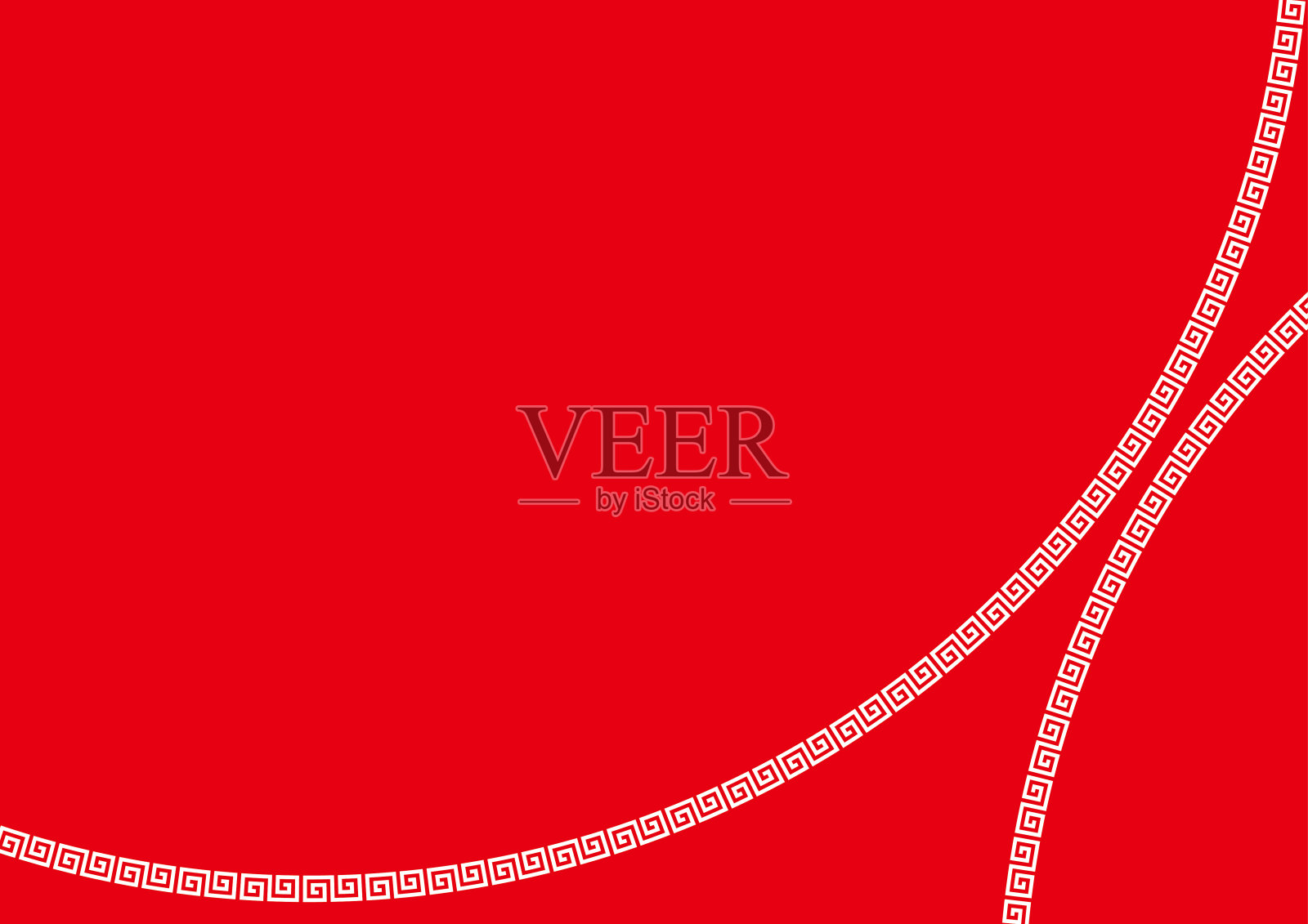 带有中国元素的背景材料插画图片素材