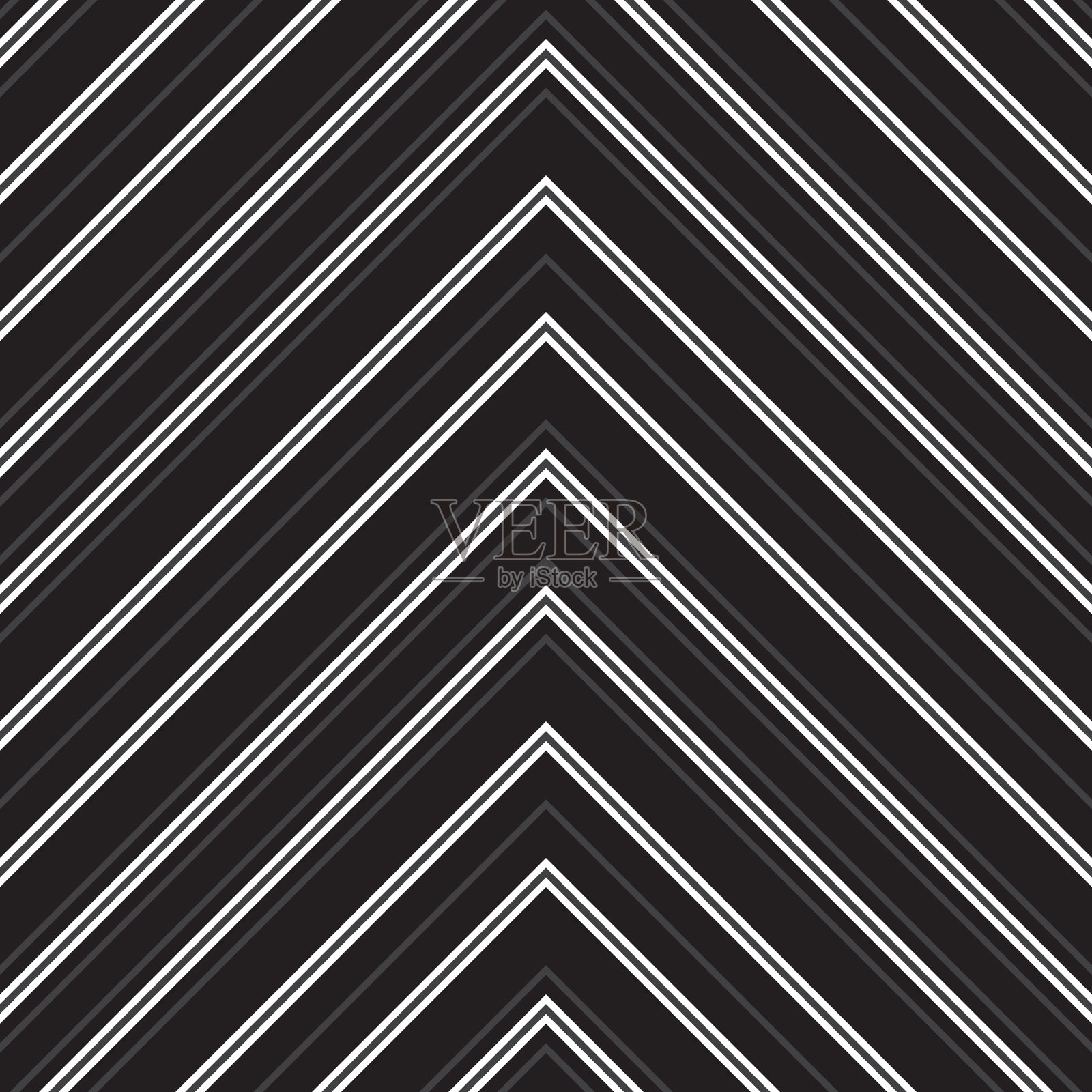 黑白斜纹无缝插画图片素材