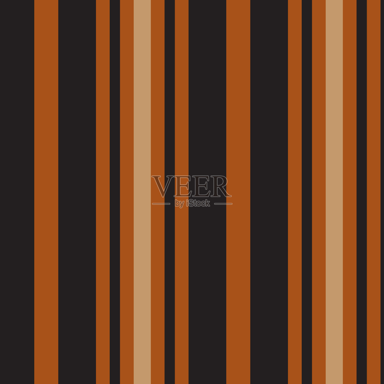 橙色条纹无缝图案背景中插画图片素材