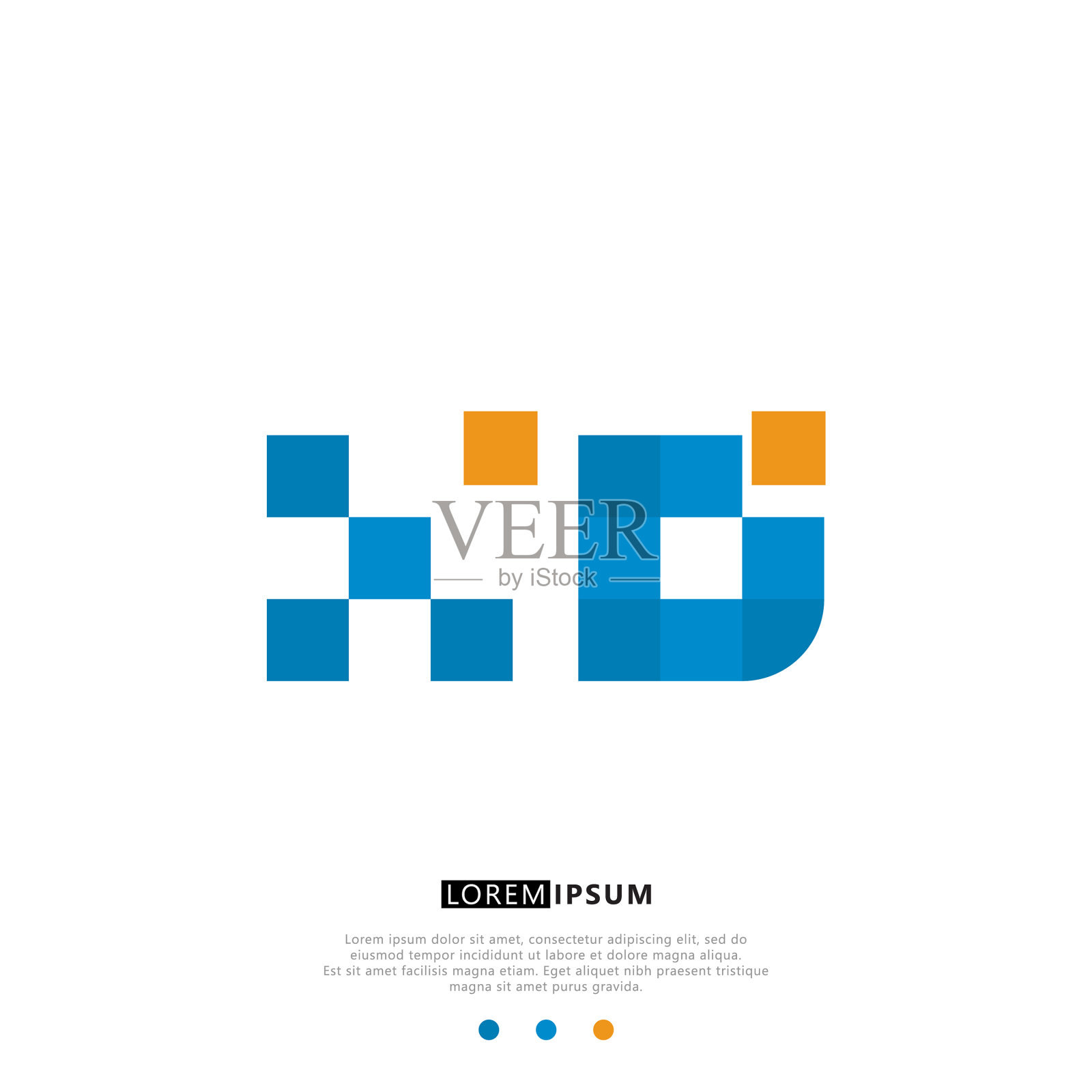 Xd或dx标志字母初始设计模板插画图片素材