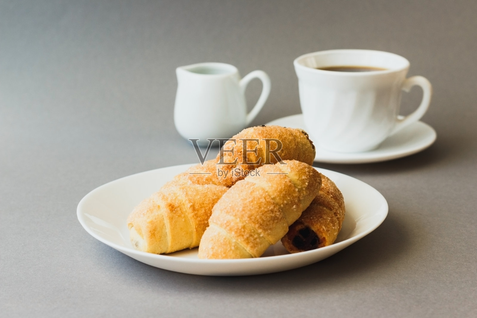 卷和果酱照片摄影图片