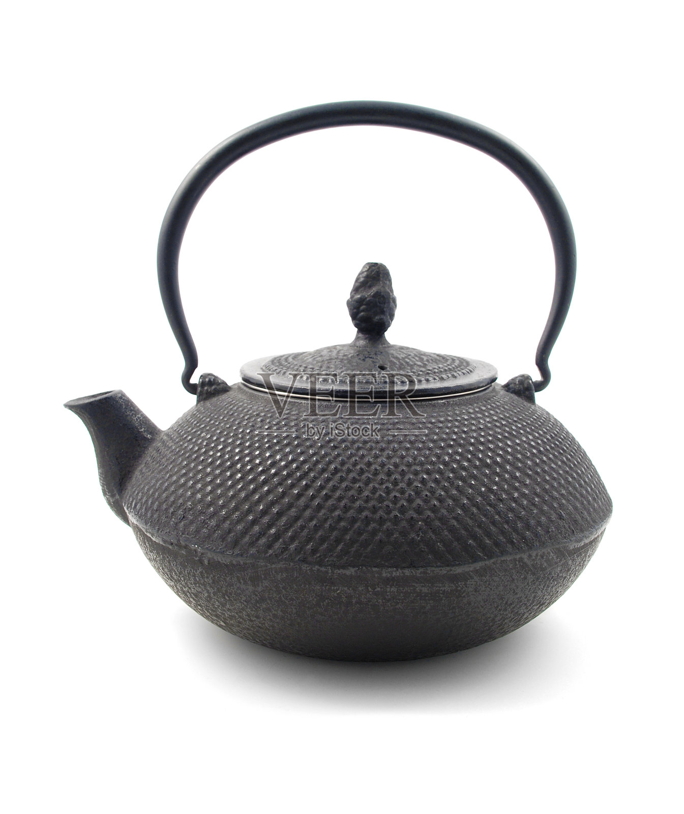 黑色的茶壶照片摄影图片