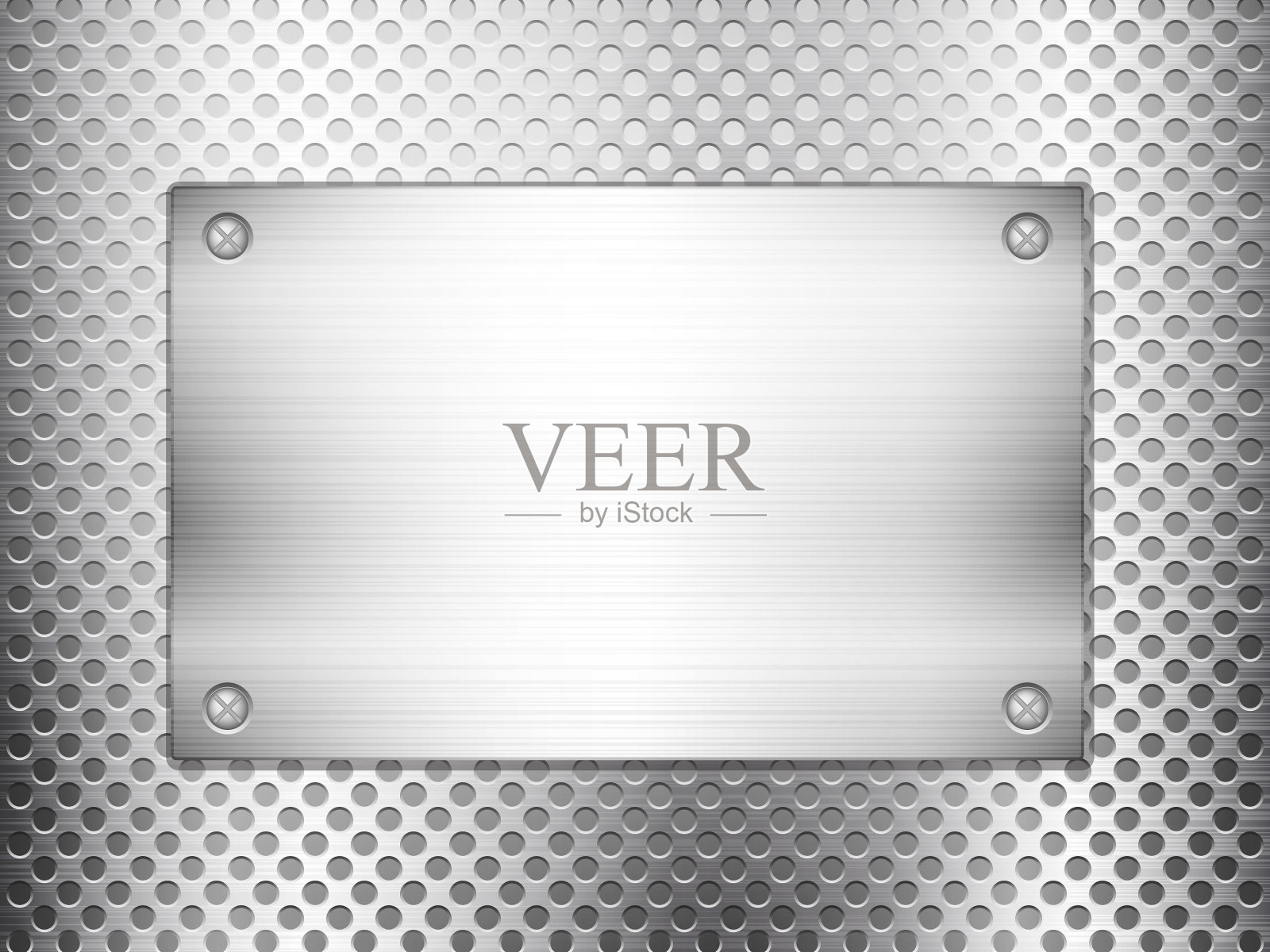 金属栅格方板插画图片素材