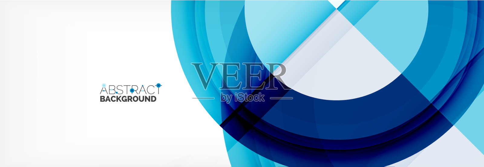 圆形形状三角形和圆形现代插画图片素材