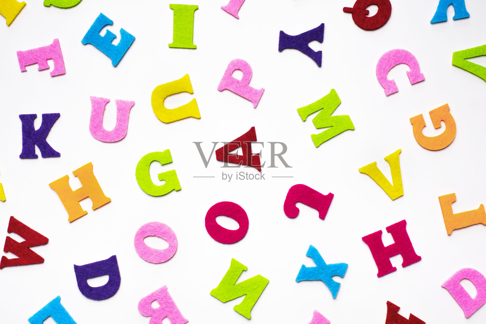 英文字母白底图案。照片摄影图片