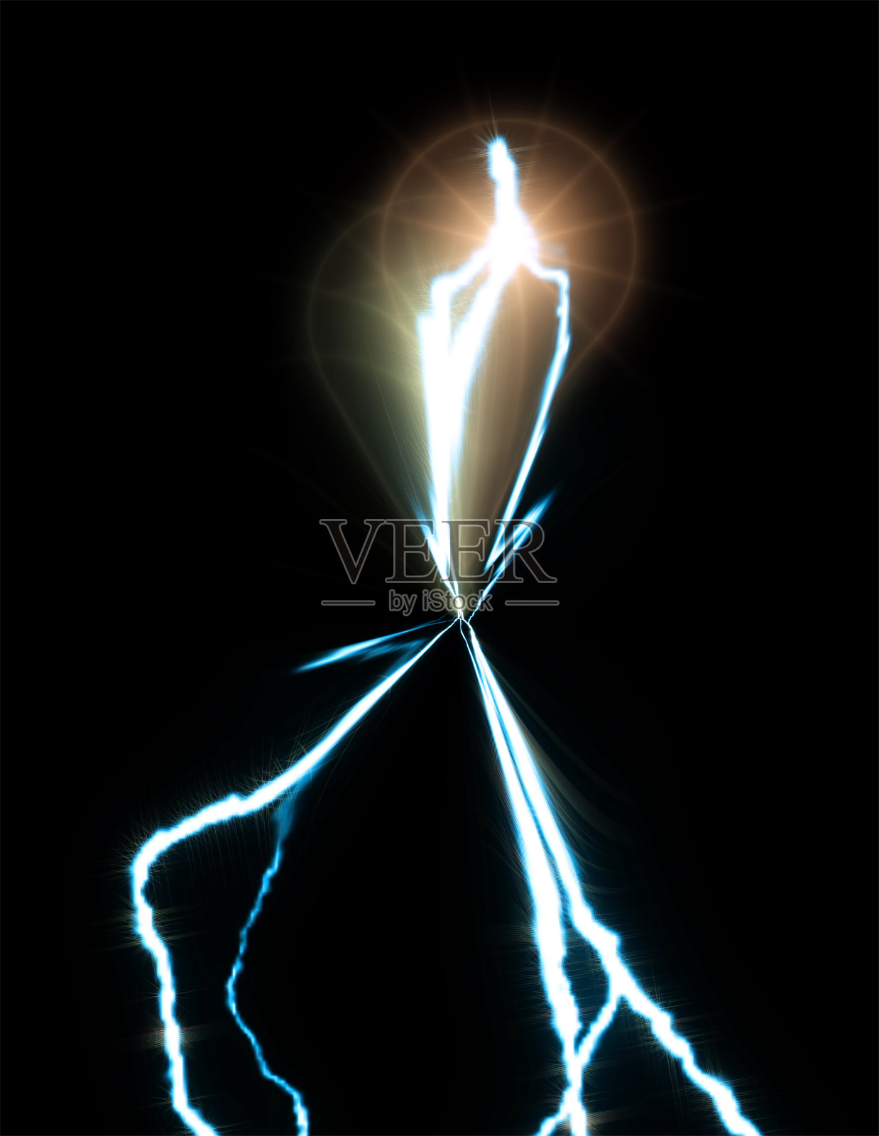 数字渲染能量光电气背景照片摄影图片