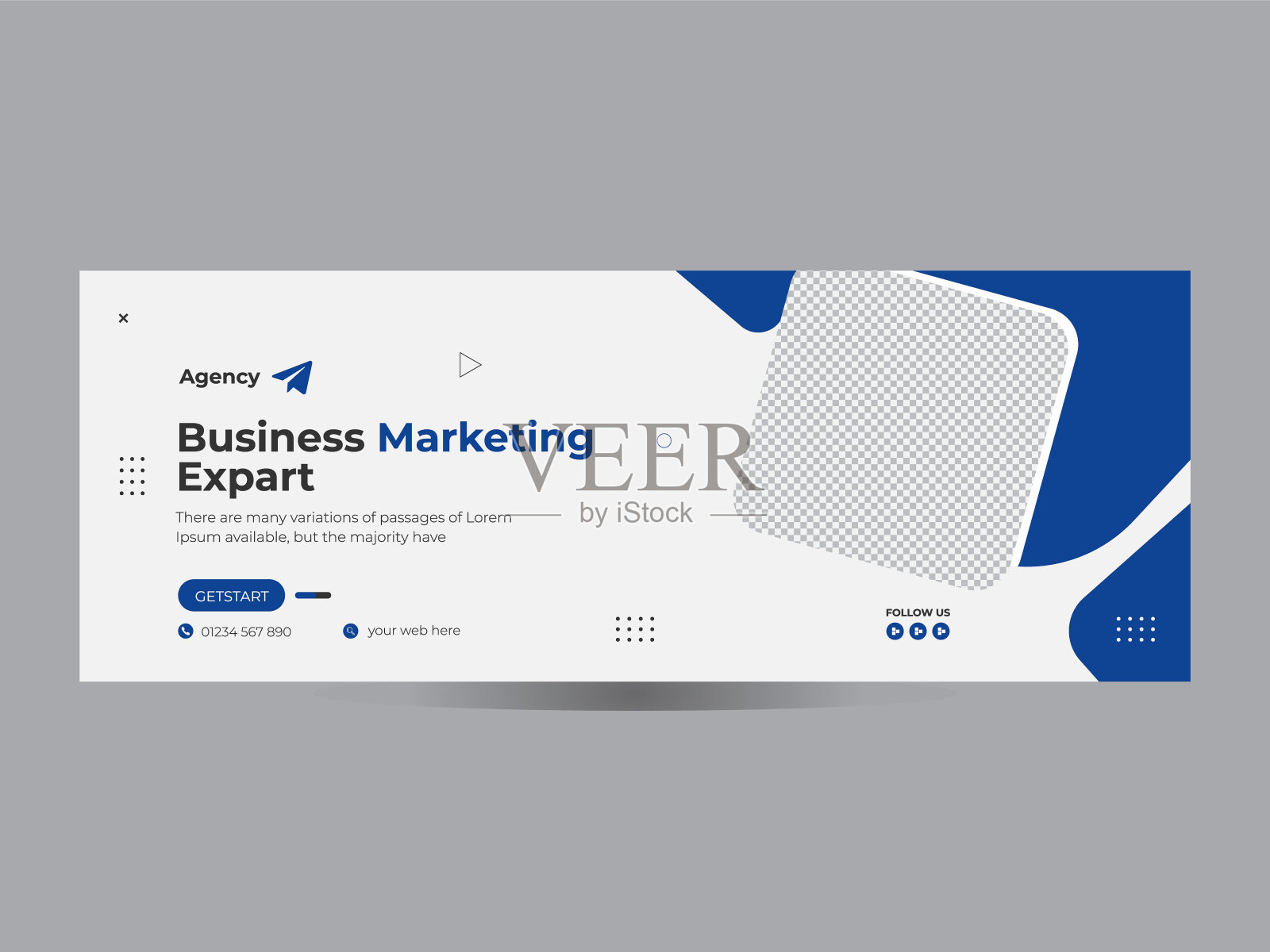 数字企业营销推广时间表和社交媒体覆盖模板，企业推广和企业社交媒体覆盖模板插画图片素材