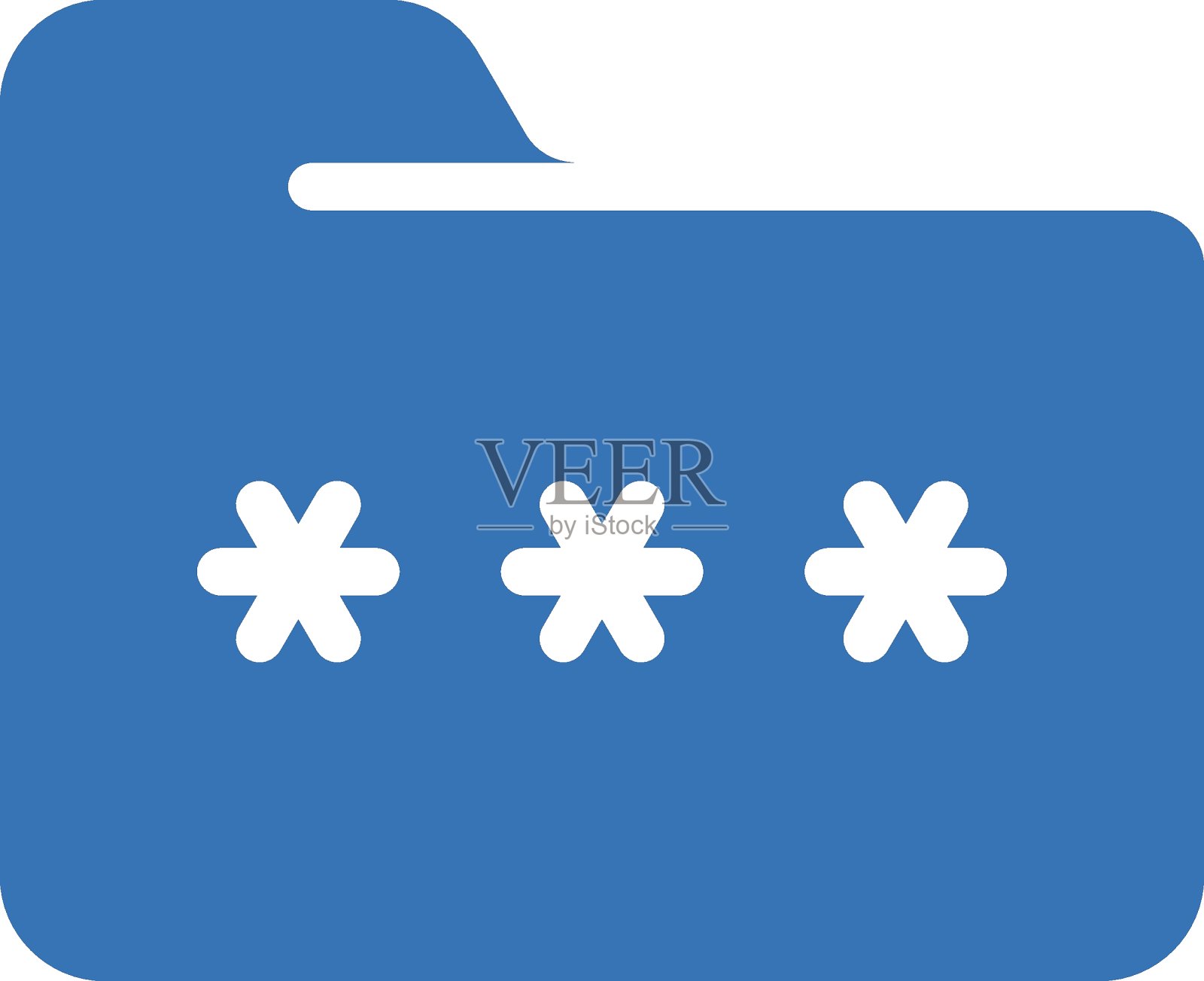 密码插画图片素材