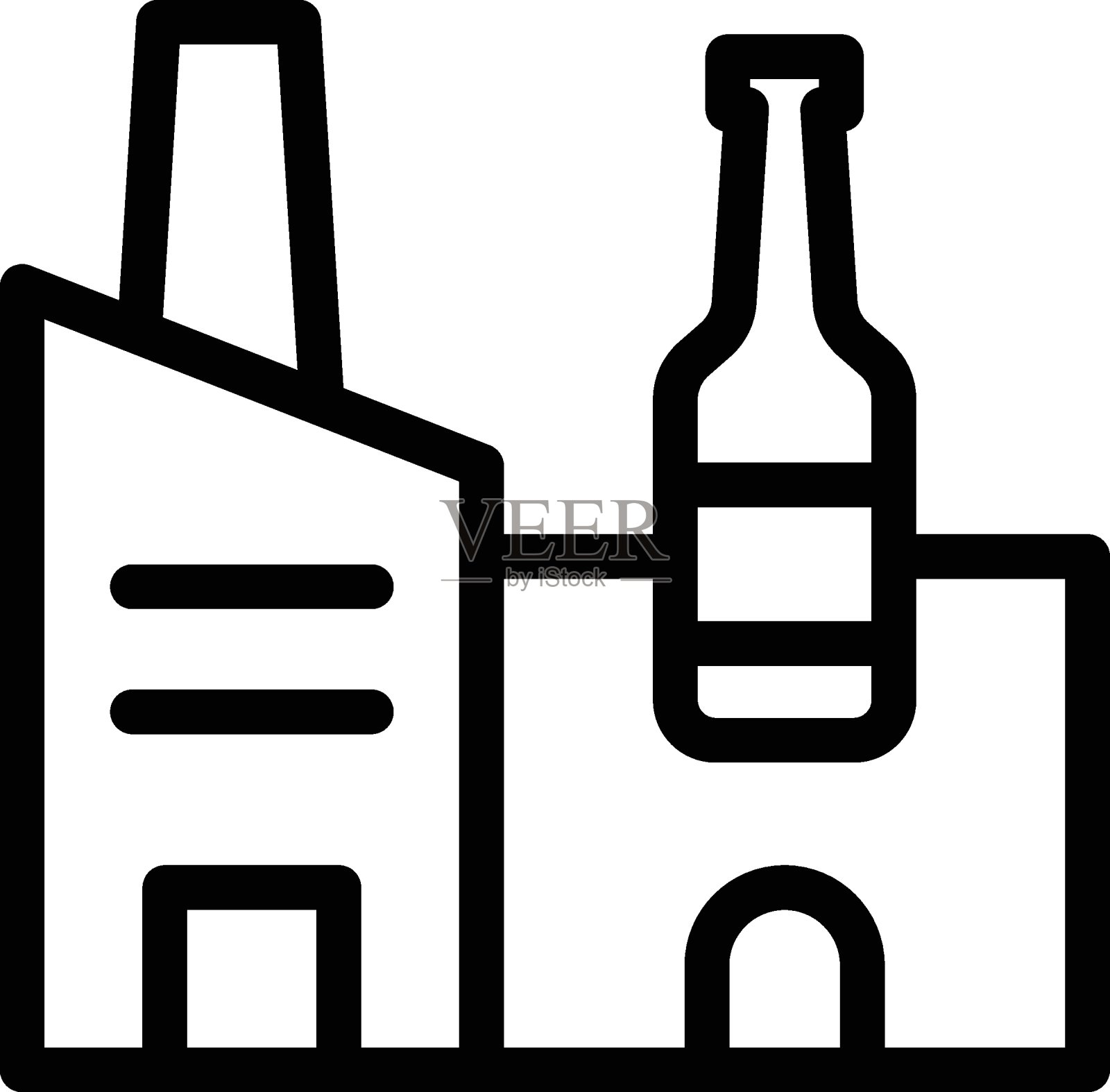 工厂插画图片素材