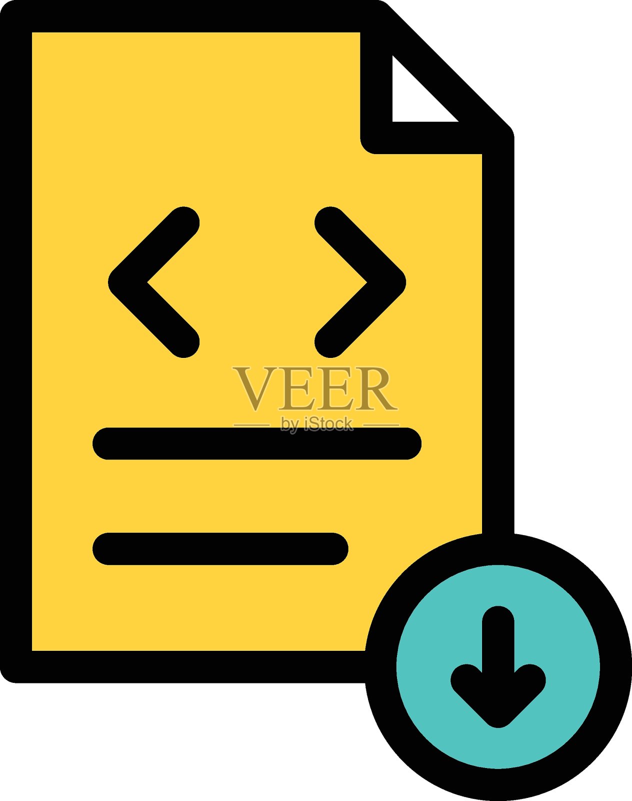 编码插画图片素材